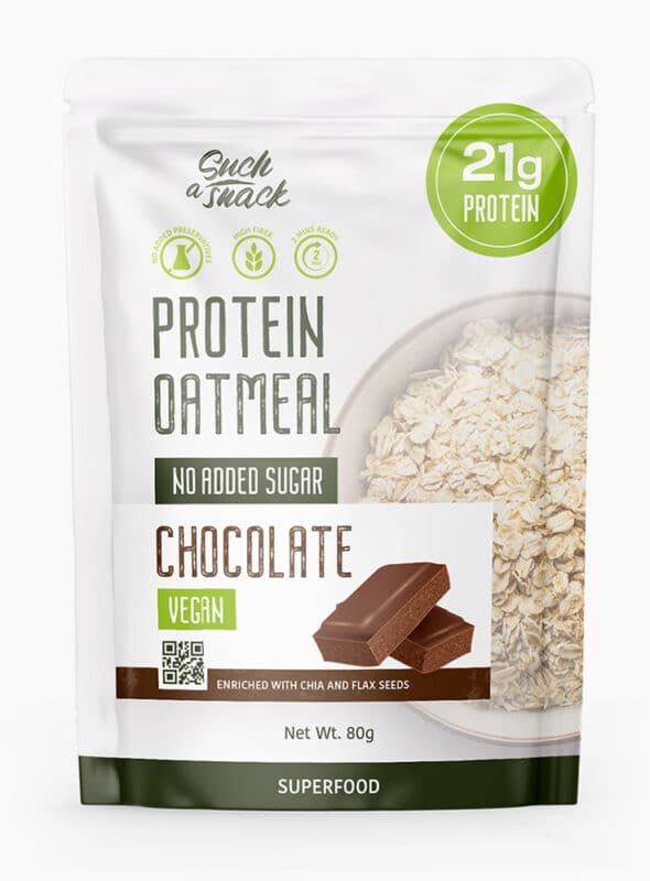 VEGAN Protein Oatmeal Dark Chocolate