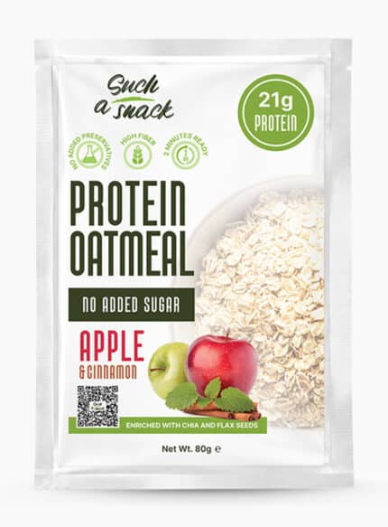 Protein Oatmeal Apple & Cinnamon