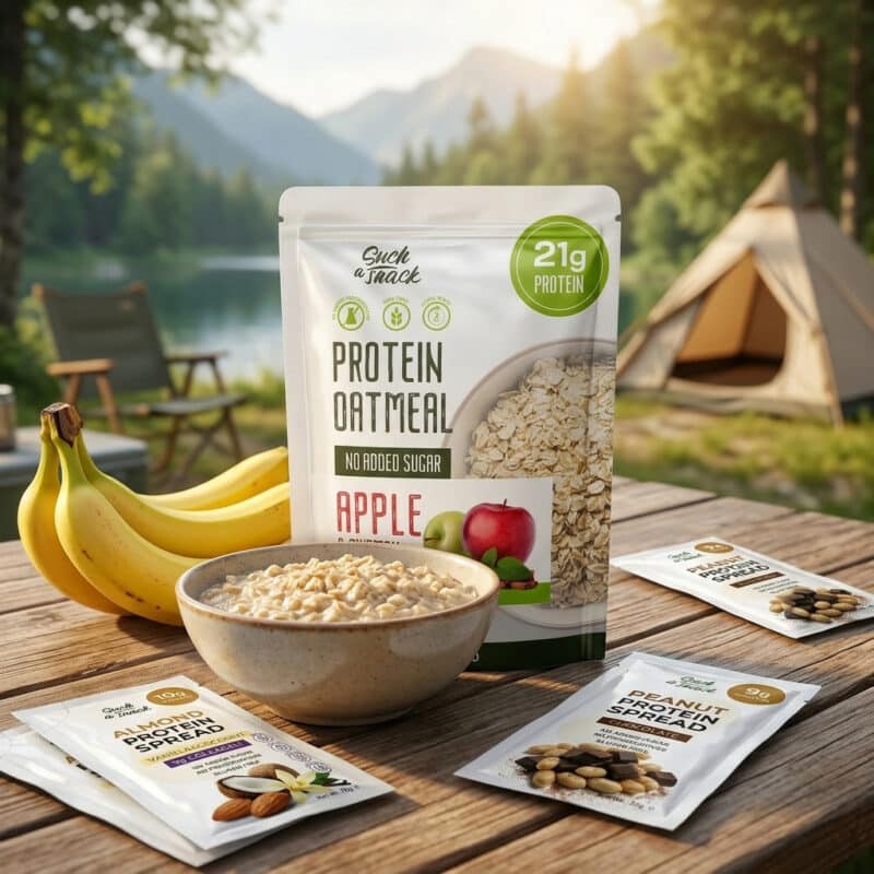 protein oatmeal for camping